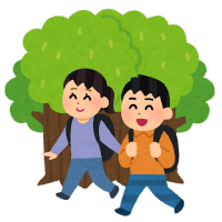 森の中散歩