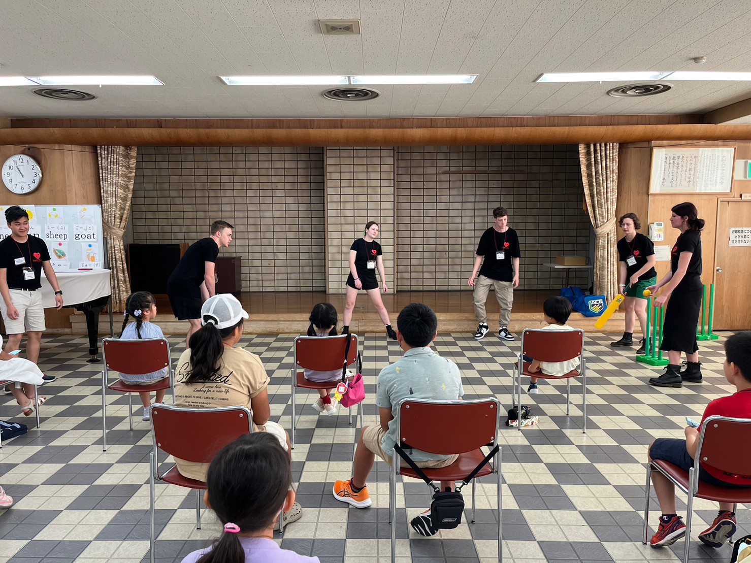 リズモー学生がバンブーイングリッシュに参加
